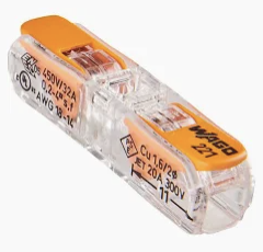 [ME-992212411] LIGADOR RAPIDO WAGO 2 PATILHAS(cx100) (cópia)