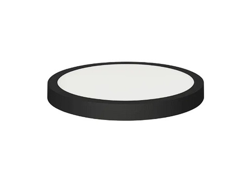 [8683684229091] MILENA-18 3CCT 18W BLACK 160-265V SURFACE