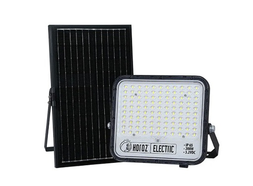 TIGER PRO-50 - LED SOLAR PROJECTOR 50W 6400K BLACK (cópia)