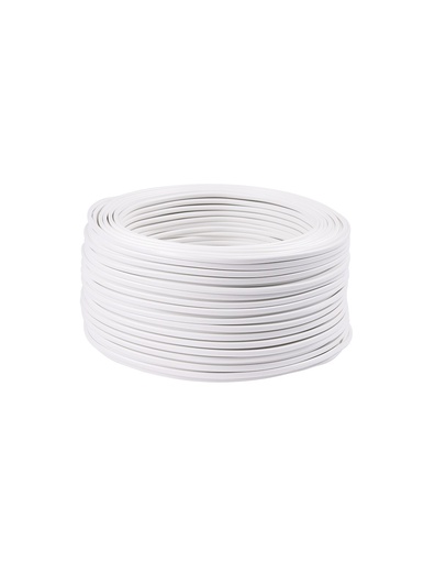 [H03VVH2-F-2075BR] Cabo H03VVH2-F-2075BR 2x0.75m2 Branco (100m)