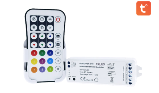 [ECT-RECEIVER010] RECEIVER010 CONTROLADOR RGBW DIGITAL 5-24 VDC 2ch, 8A/ch SPI (TTL)