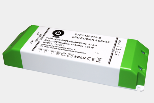 [FTPC-150V12-D] Fonte Al. FTPC150V12-D 12V 11A 132W TRIAC IP20 3Y