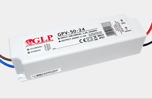 [GPV-50-24] Fonte Al. GPV-50-24 24V 2A 50.4W IP67 5Y