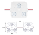 SIGN-003-5W-C - MODULO 3LED 5W 12V IP65 6500K 5Y