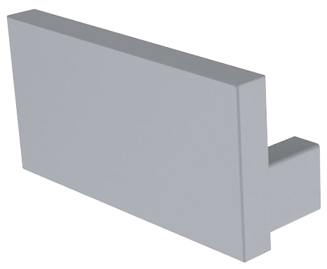 [END-PRO007-CI] END-PRO007-G - Tampa Perfil PRO007 Cinzenta