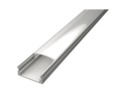 [OUT001-W] OUT001-W - Perfil Alumínio Saliente 2m Lacado Branco
