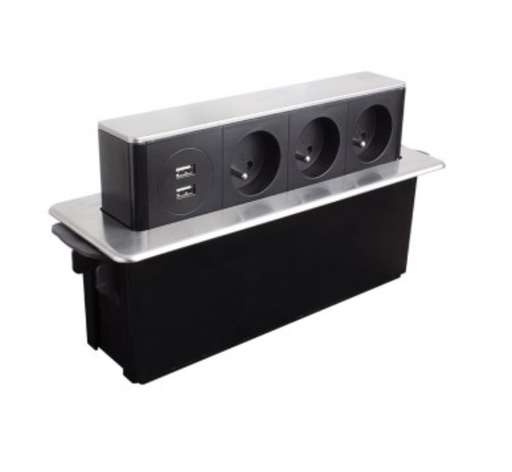 [HopBox-SD-3FR-U-2-01] Caixa de salto drapana stal 3 x