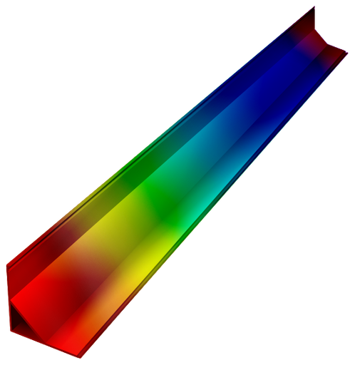 [COR002-RAL] COR002-RAL - Perfil Alumínio Canto 2M RAL