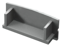 [END-OUT003-CI] END-OUT003-CI - Tampa Perfil OUT003 Cinzenta