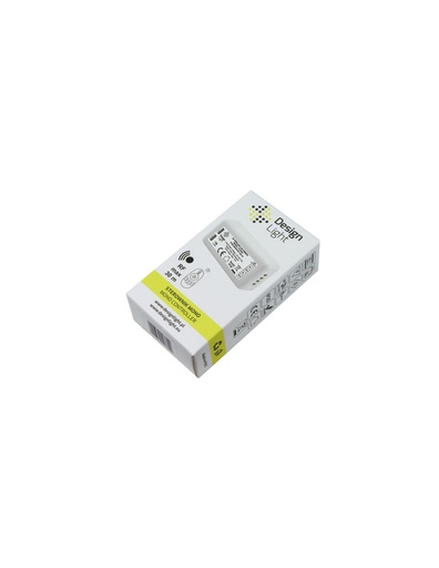 [STER-1XGNI-8A-RF-01] Dimmer (controlador) com um soquete e piloto de rádio. Max 8a / 12v