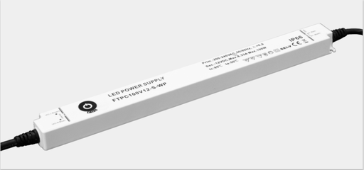 [FTPC100V12-S-WP] Fonte Al. FTPC100V12-S-WP 12V 8.33A 100W IP66 5Y