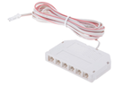 Repartidor c/ Mini Ficha 6-Plug 2m Branco