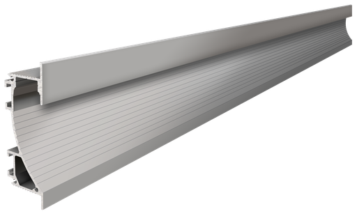 [PRO003-A] PRO003-A - Perfil Alumínio Projeto 2M Anod. Cinzento