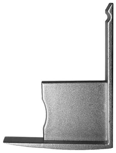 [END-PRO004-CI] END-PRO004-G - Tampa Perfil PRO004 Cinzenta