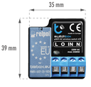 Controlador de dispositivos 230V AC 16A IP20 - 1 CANAL