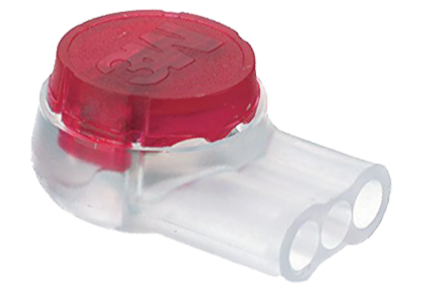 [3M-UR2] 3M™ Ligador 3 vias UR2 0,9mm2 vermelho estanque (cx 100un)