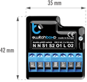 Controlador de dispositivos 230V AC 5A IP20 - 2 CANAIS