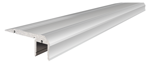 [PRO006-A-1M] PRO006-A-1M - Perfil Alumínio Projeto 1M Anod. Cinzento