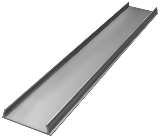 [OUT011-A] OUT011-A - Perfil Alumínio Saliente Maleável 2M Anod. Cinzento