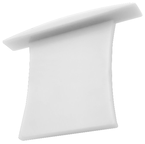 [END-IN004-BR] END-IN004-W - Tampa Perfil IN004 Branca