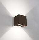 APPLIQUE LED UPDOWN QUADRATO CORTEN 10W- 2700K-4000K-6500K- 800 Lm- IP65