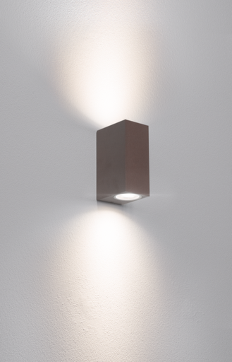 [AXO-2GU10SC] APPLIQUE LED AXO QUADRATA BIDIREZ. CORT- GU10- IP44- Color Box