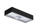 APPLIQUE LED SOLAR DOMINO NERO 6W- 3000K- 800 Lm- IP65- Color Box