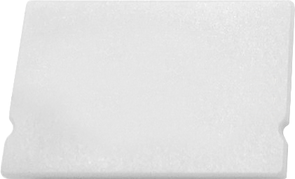 [END-OUT005-BR] END-OUT005-BR - Tampa Perfil OUT005 Branco