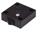 Interruptor p/ porta comum ou porta de correr - 12VDC / 230V AC 2A - Preto