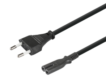 [WIR050] CABO TIPO 8 IEC60320 C7 1,8M